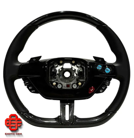 FERRARI SF90 CARBON LEATHER STEERING WHEEL