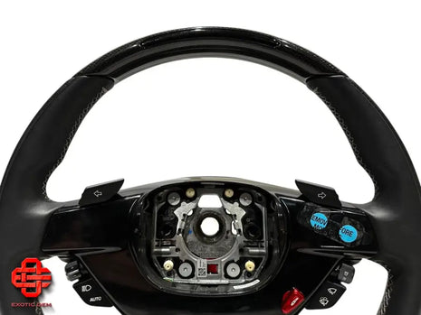 FERRARI SF90 CARBON LEATHER STEERING WHEEL