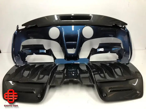 FERRARI SF90 CARBON REAR ASSETTO FIORANO PACKAGE SPOILER DIFFUSER