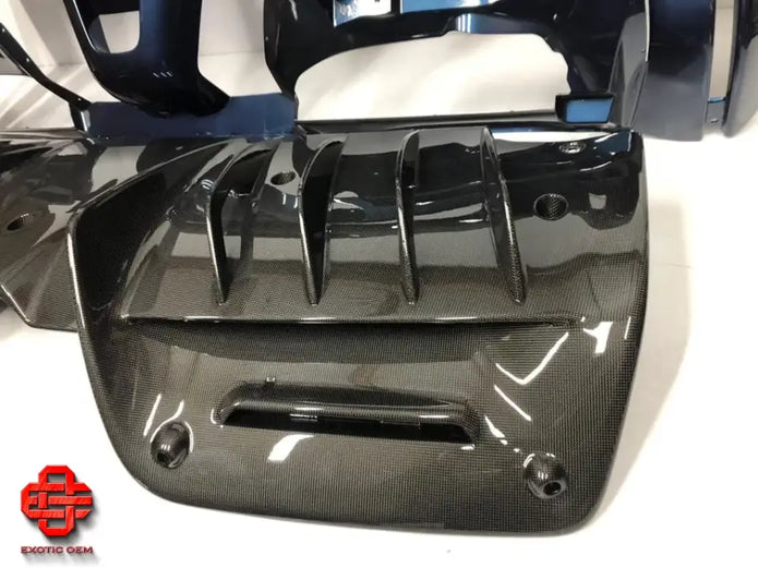 FERRARI SF90 CARBON REAR ASSETTO FIORANO PACKAGE SPOILER DIFFUSER