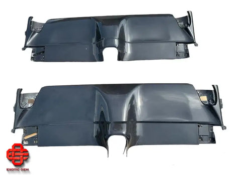 FERRARI SF90 COMPLETE REAR VERTICAL TRIM - CARBON WALL