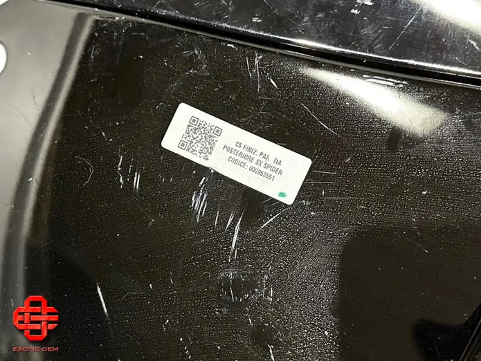 FERRARI SF90 ENGINE COVER TRIM ENGINE COVER