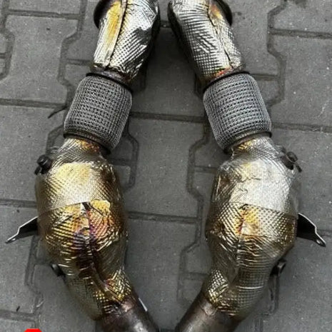 FERRARI SF90 EXHAUST TAILPIPES CATALYTIC CONVERTER