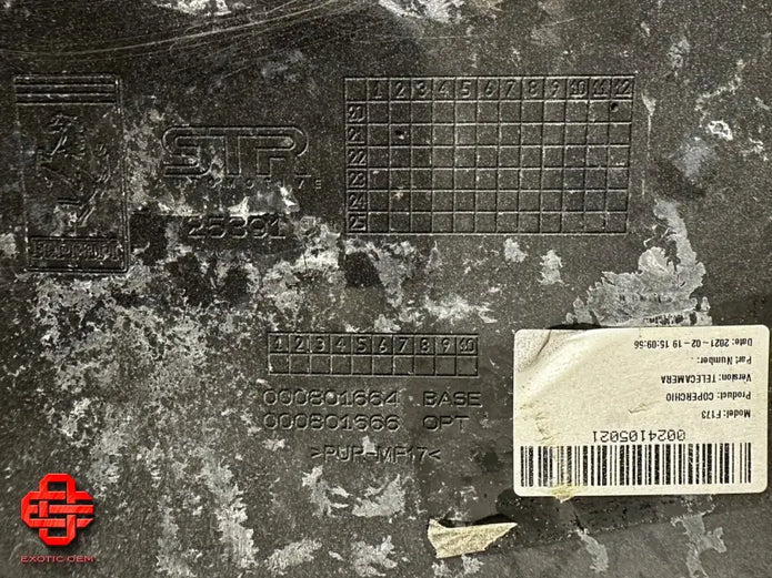 FERRARI SF90 FRONT BUMPER COVER BUMPER FRONT SPOILER COVER