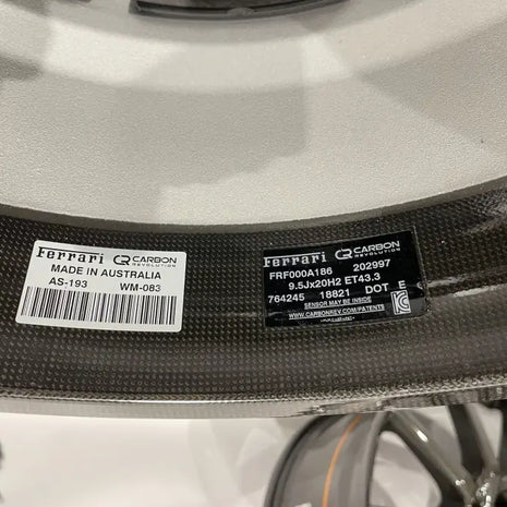 FERRARI SF90 OEM CARBON WHEELS