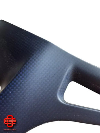 FERRARI SF90 - SPEEDOMETER COVER CARBON BLUE - COVER BLUE