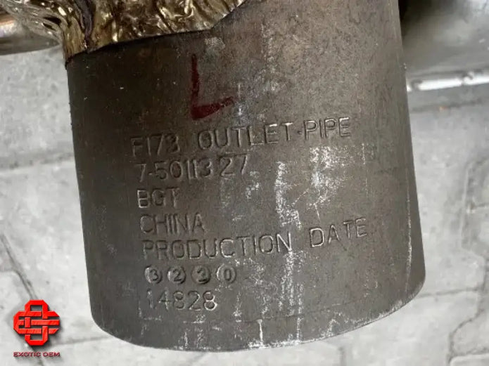 FERRARI SF90 SPIDER SILENCER EXHAUST