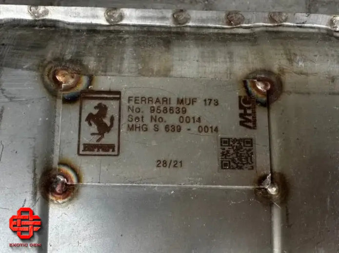 FERRARI SF90 SPIDER SILENCER EXHAUST