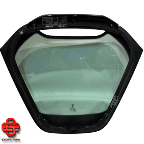 FERRARI SF90 SPIDER WINDOW GLASS ENGINE COMPARTMENT LID WINDOW GLASS