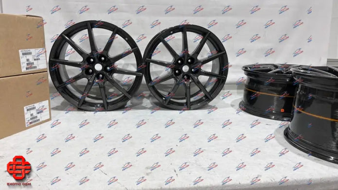FERRARI SF90 STRADALE CARBON FIBER WHEELS SET OEM
