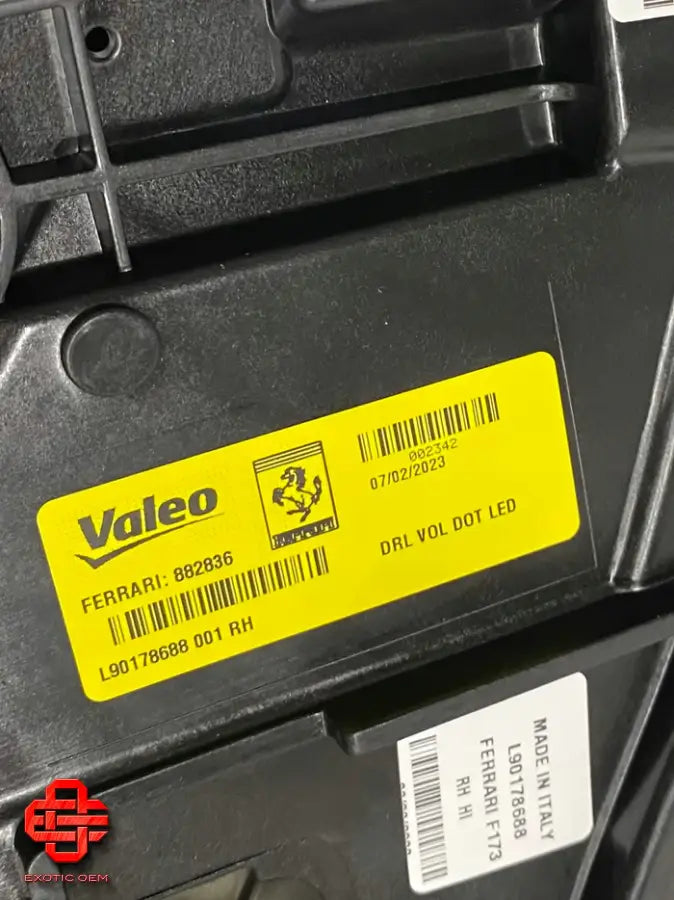 FERRARI SF90 STRADALE HEADLIGHT RH OEM