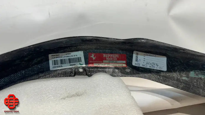 FERRARI SF90 STRADALE LATTERAL SPOILER LH CARBON OEM