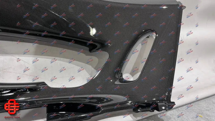 FERRARI SP1 SP2 MONZA CENTER TUNNEL LATERAL CARBON FIBER INTERIOR