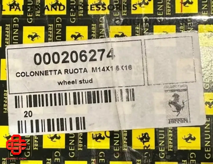 FERRARI TITANIUM WHEEL BOLTS