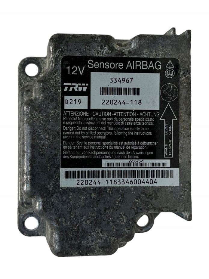 FERRARI 488 SPIDER AIRBAG CONTROL MODULE