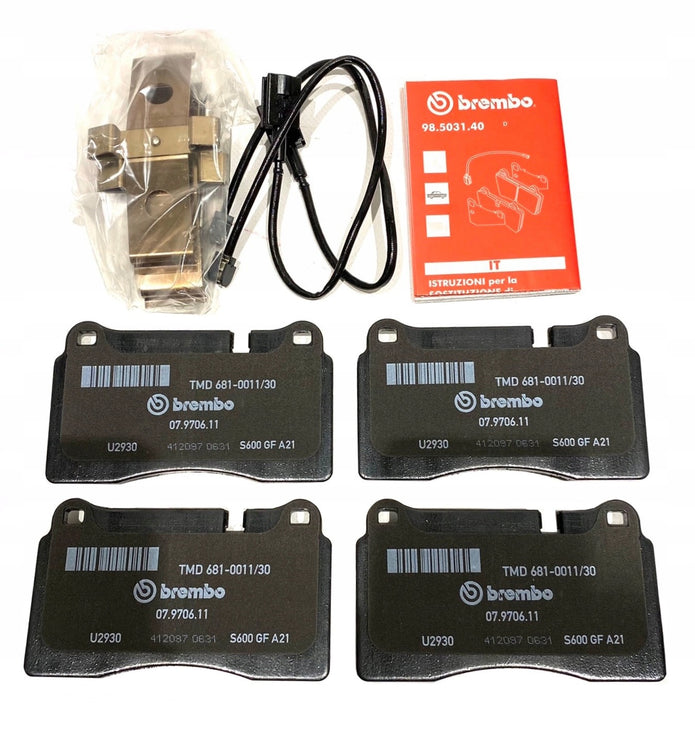 MASERATI GRANTURISMO REAR PADS