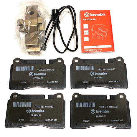 MASERATI GRANTURISMO REAR PADS