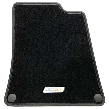 MCLAREN 765LT MATS, FLOOR MATS BLACK