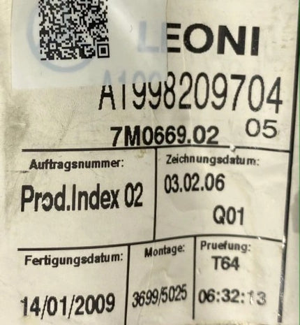 MERCEDES BENZ WIRES CABLES