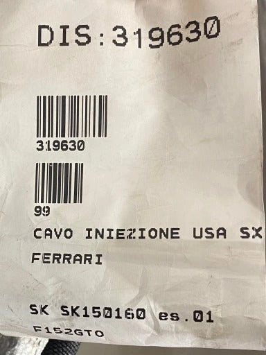 FERRARI F12 TDF ENGINE WIRING HARNESS