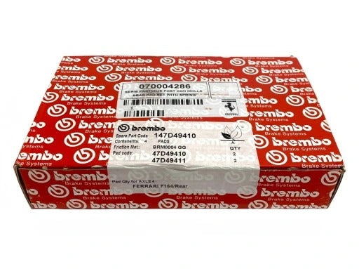 FERRARI ROMA PORTOFINO REAR PADS