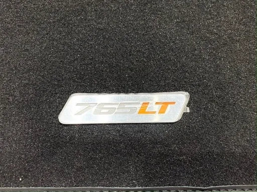 MCLAREN 765LT MATS, FLOOR MATS BLACK
