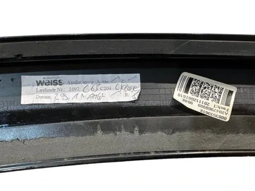 MERCEDES BENZ C CLASS W204 SPOILER AILERON SIDE SKIRT