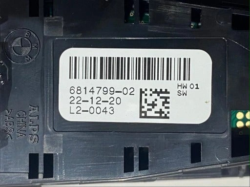 ROLLS CULLINAN PHANTOM CONTROL PANEL