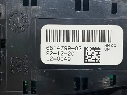 ROLLS CULLINAN PHANTOM CONTROL PANEL