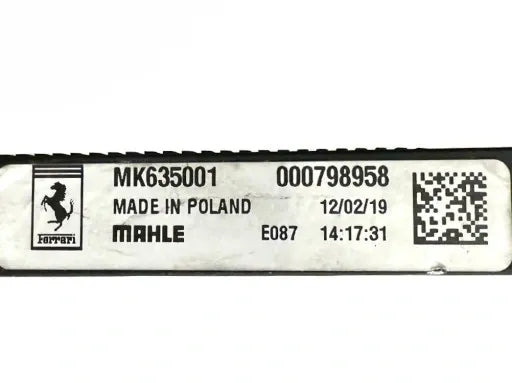 FERRARI SF90 296 AIR CONDITIONING CONDENSER