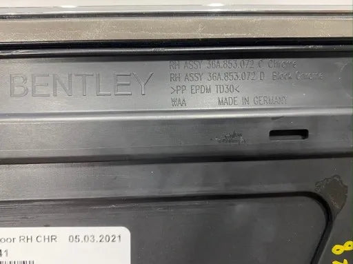 BENTLEY BENTAYGA DOOR TRIM COVER