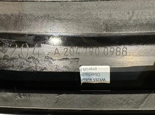 MERCEDES BENZ C CLASS W204 SPOILER AILERON SIDE SKIRT