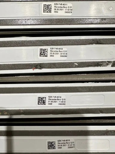 MERCEDES W223 DOOR SILL COVER