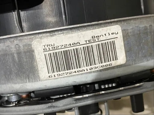 BENTLEY CONTINENTAL GT GTC FLYING AIRBAG