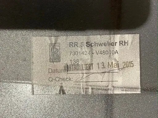 ROLLS ROYCE WRAITH DOOR SILL TRIM