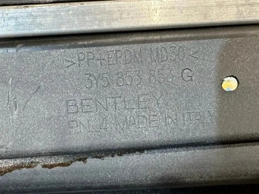 BENTLEY MULSANNE DOOR SILL TRIM