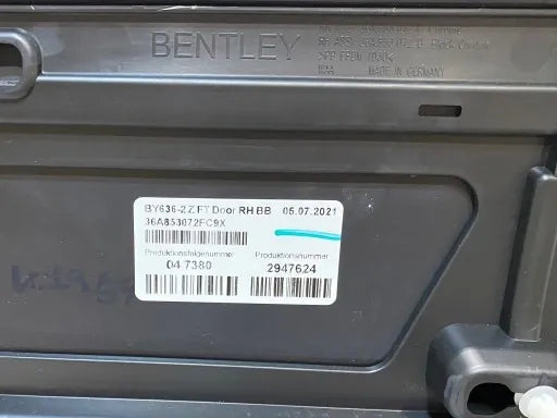 BENTLEY BENTAYGA DOOR TRIM COVER