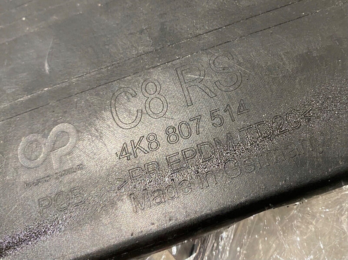 AUDI RS7 REAR BUMPER DIFFUSER SPOILER