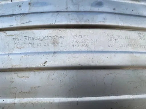 BENTLEY EXHAUST SYSTEM EXHAUST PIPE