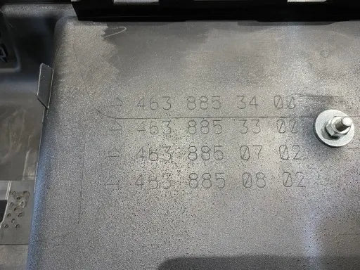 MERCEDES AMG G63 W463 REAR BUMPER