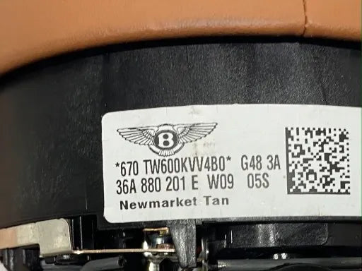 BENTLEY BENTAYGA / CONTINENTAL AIRBAG