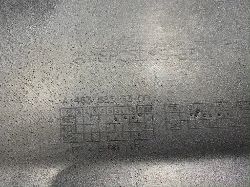 MERCEDES AMG G63 W463 REAR BUMPER