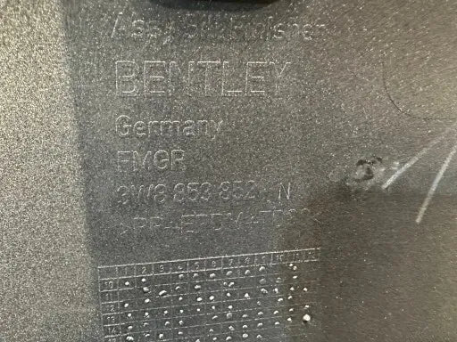 BENTLEY CONTINENTAL GT GTC DOOR SILL COVER