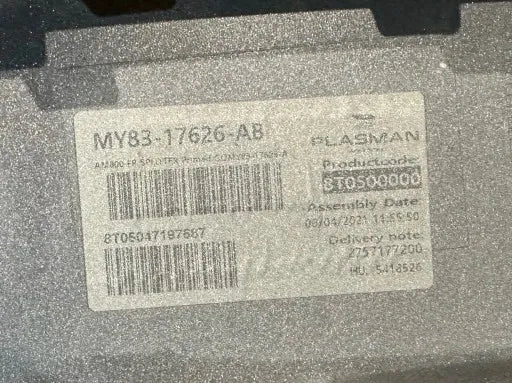 ASTON MARTIN DBX FRONT BUMPER SPOILER