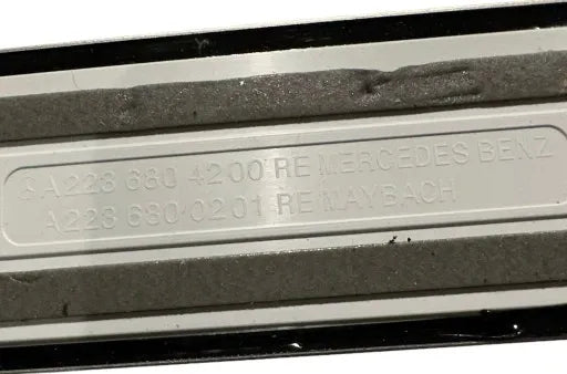 MERCEDES W223 DOOR SILL COVER