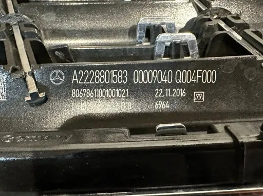 MERCEDES BENZ W222 GRILLE