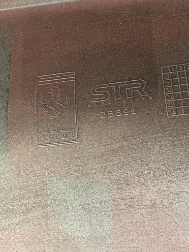 FERRARI F8 DOOR SILL TRIM