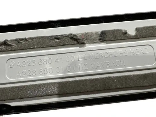 MERCEDES W223 DOOR SILL COVER