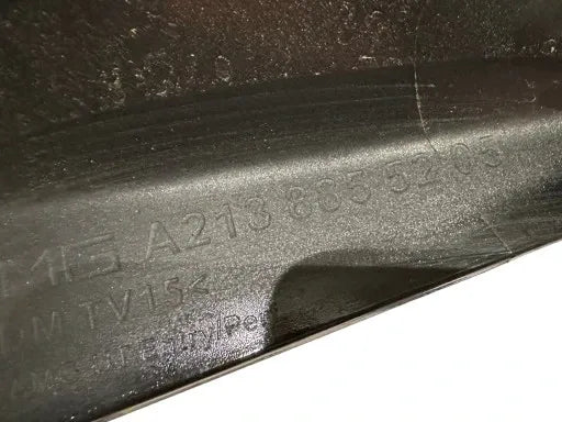 MERCEDES BENZ AMG E W213 CARBON REAR BUMPER DIFFUSER LIP