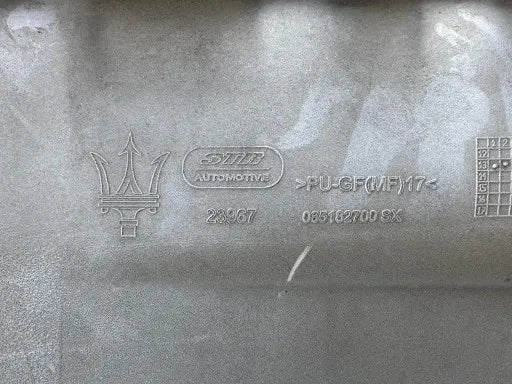 MASERATI CARBON DOOR SILL TRIM